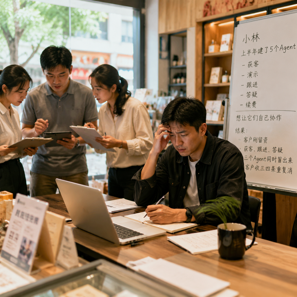 AI Agent团队管理先定分工，再谈协作