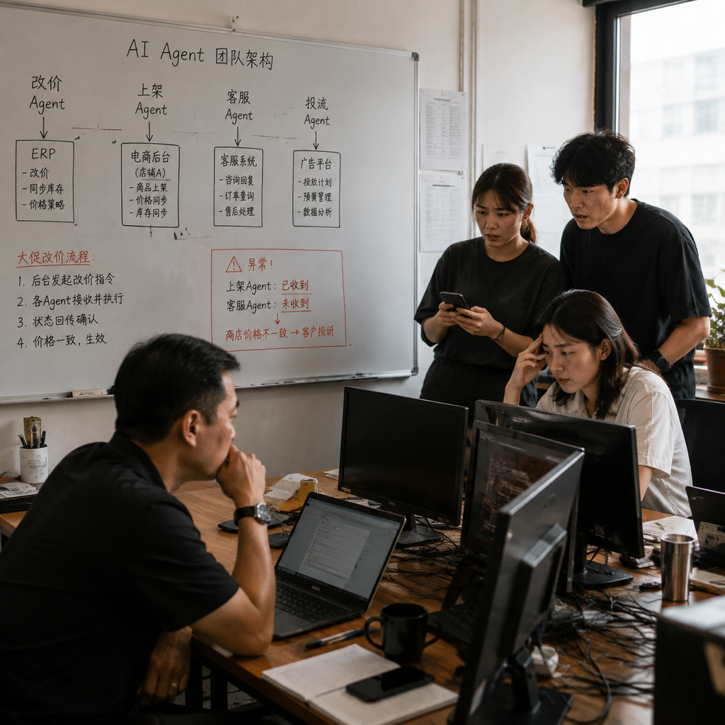 AI Agent团队管理最怕的不是少，而是接口乱