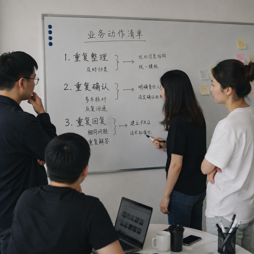 企业AI落地指南:先从重复高、边界清的动作开始
