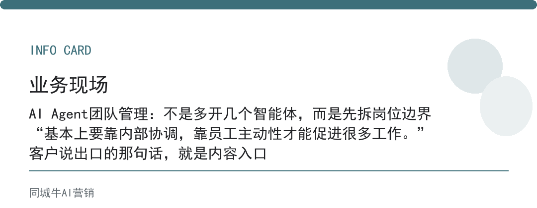 AI Agent团队管理：不是多开几个智能体，而是先拆岗位边界