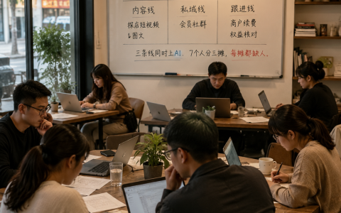 AI行业AI使用做内容、私域、跟进，先看哪步最缺人