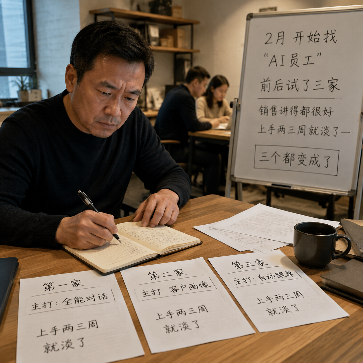 AI行业AI员工老板怎么找？先看能不能落岗位