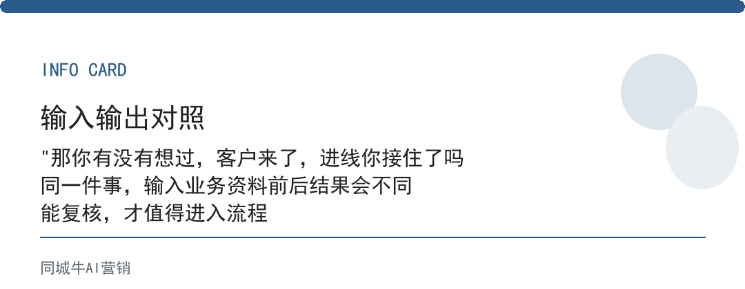 AI行业值钱的人做获客，先看他能不能把进线接住