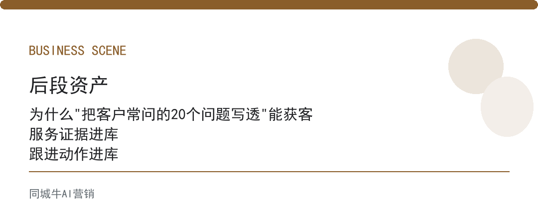 ai获客方法不是发更多广告，是把客户常问的20个问题写透