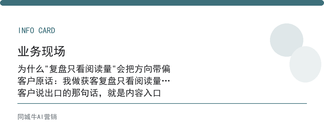 ai获客方法做复盘，别只看阅读量，先看多少条内容带来了真实咨询