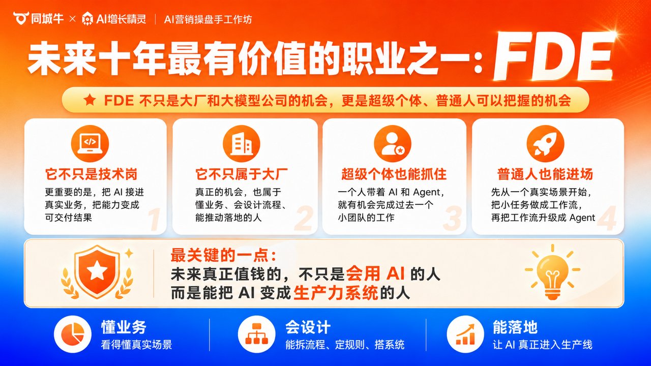 未来十年最有价值的职业之一：FDE