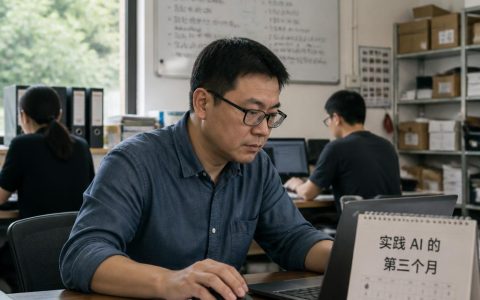 企业ai落地怎么样？看三个月后还有没有人用