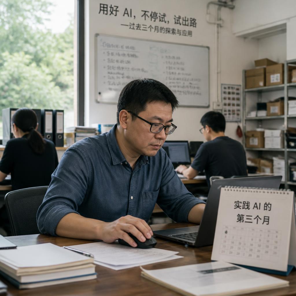 企业ai落地怎么样？看三个月后还有没有人用