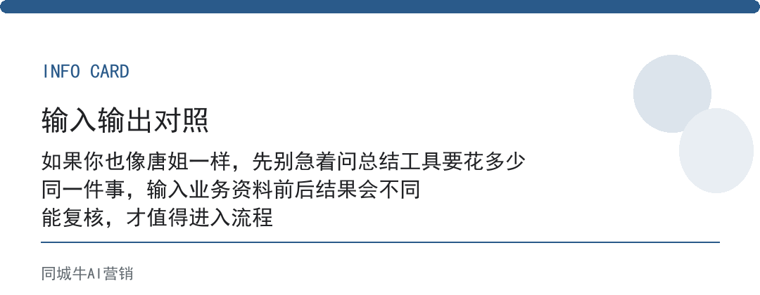 AI内容总结要花多少钱？先算它省下的复盘时间值多少人工