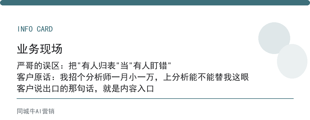 AI智能分析靠不靠谱？招分析师贵，它先把报表归总你只看异常