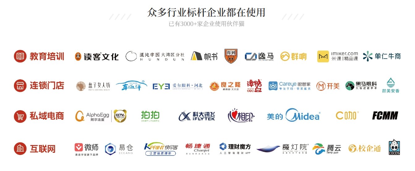 同城牛服务过的行业标杆企业logo墙