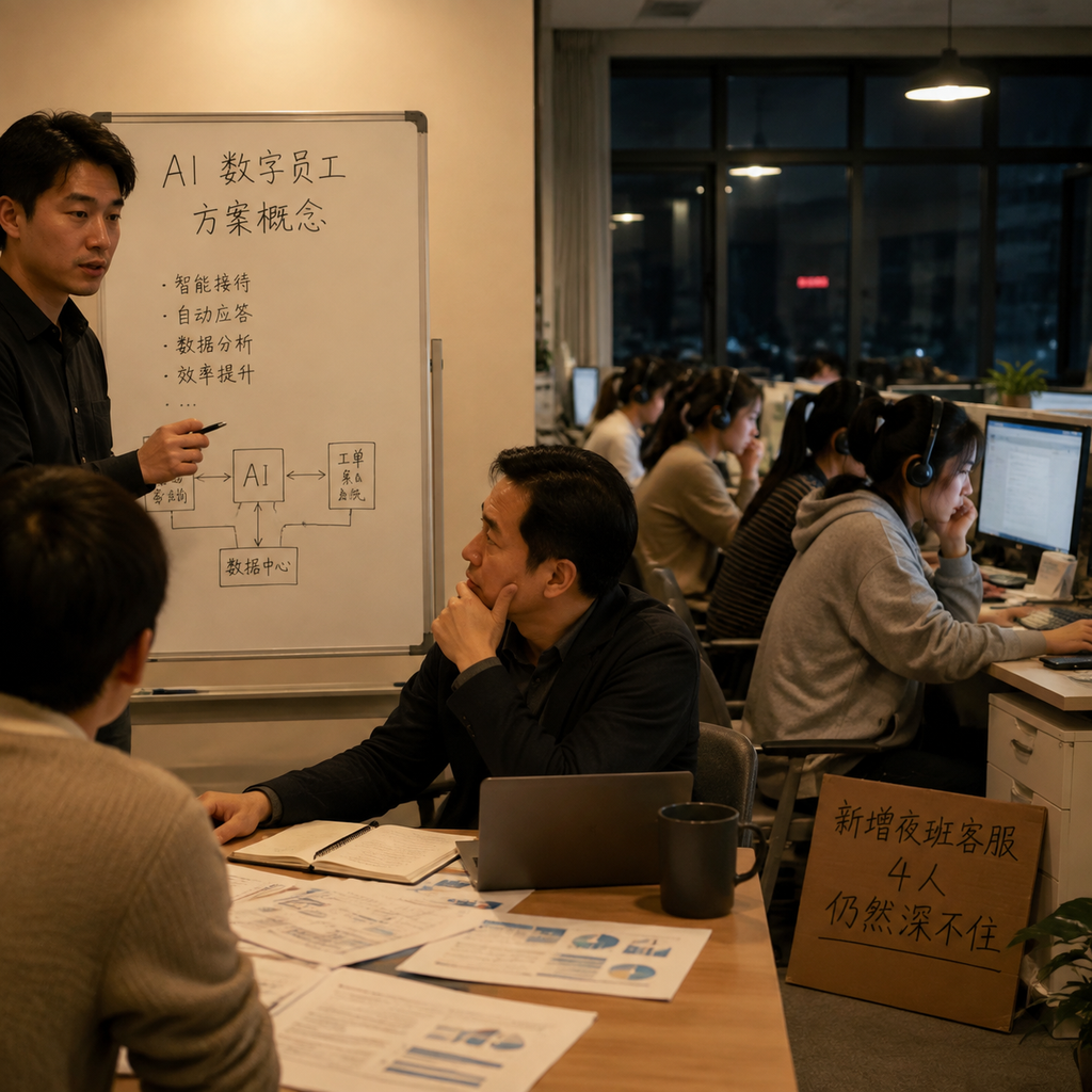 搭建自己的AI智能体三个月后,最省的不是招人,是新人反复问的嘴