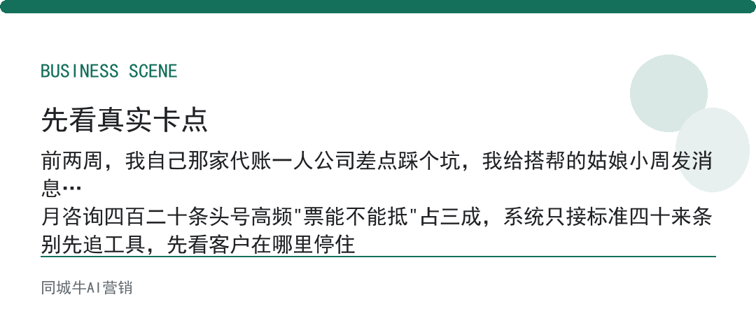 企业服务一人公司，别一上来就全套上，先用一个环节试水